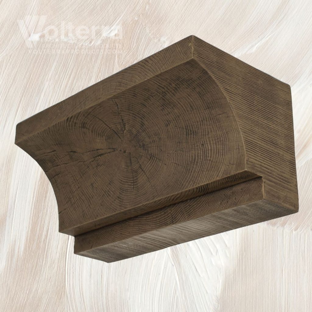 faux wood corbel