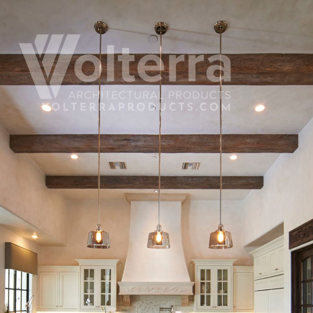 faux wood beams
