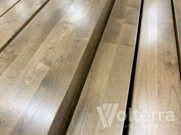 Closeup of Volterra faux wood beams