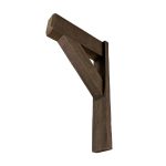3½" x 5⅜" x 18" x 31" Rough Sawn Faux Wood Bracket