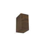 5⅜" x 7⅜" x 3⅞" Rough Sawn Faux Wood Corbel