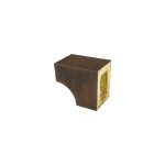 4" x 5½" x 6" Rough Sawn Faux Wood Corbel