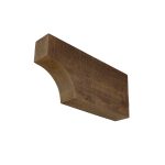 3½" x 9½" x 20½" Rough Sawn Faux Wood Corbel