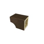 5¼” x 6" x 8" Rough Sawn Faux Wood Corbel