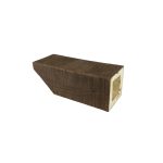 5⅜" x 5⅛" x 14" Rough Sawn Faux Wood Corbel