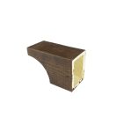 7" x 9" x 14" Rough Sawn Faux Wood Corbel