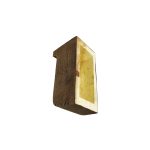 5⅜" x 10⅝" x 5" Rough Sawn Faux Wood Corbel
