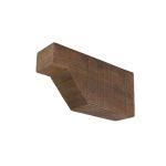 5½" x 9½" x 20" Rough Sawn Faux Wood Corbel