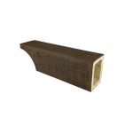 5½" x 7⅜" x 24" Rough Sawn Faux Wood Corbel