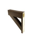 3½" x 5½" x 18" x 20" Rough Sawn Faux Wood Bracket