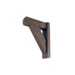 3½" x 3½" x 15" x 20" Rough Sawn Faux Wood Bracket