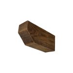 4" x 5⅜" x 12" Rough Sawn Faux Wood Corbel