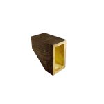 5½" x 9½" x 9½" Rough Sawn Faux Wood Corbel