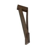 3⅝" x 5½" x 14" x 47½" Rough Sawn Faux Wood Bracket