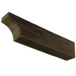 3½" x 5¼" x 24" Rough Sawn Faux Wood Corbel