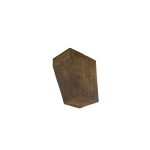 5½" x 9½" x 7½" Rough Sawn Faux Wood Corbel