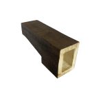 5¼" x 7¼" x 16" Rough Sawn Faux Wood Corbel